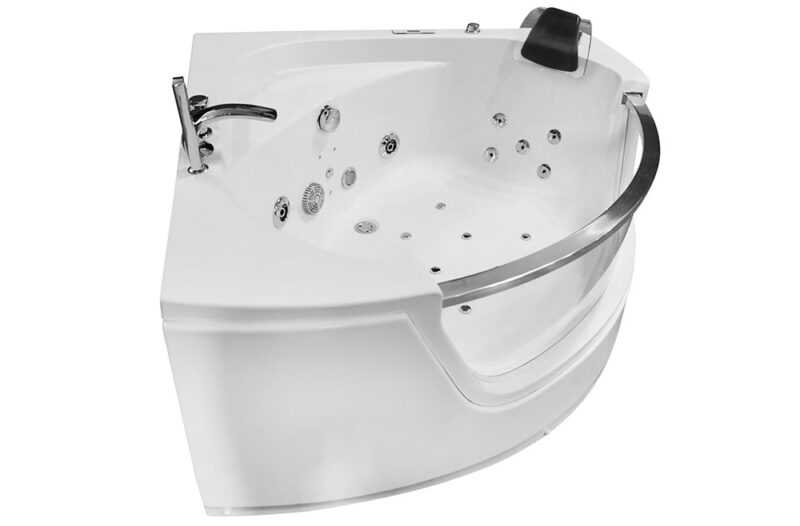 M-SPA - Kúpeľňová vaňa s hydromasážou 135 x 135 x 63 cm - Image 3