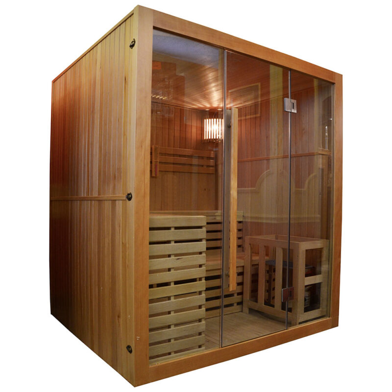 M-SPA - Suchá sauna s pecou 200 x 180 x 200 cm - Image 2