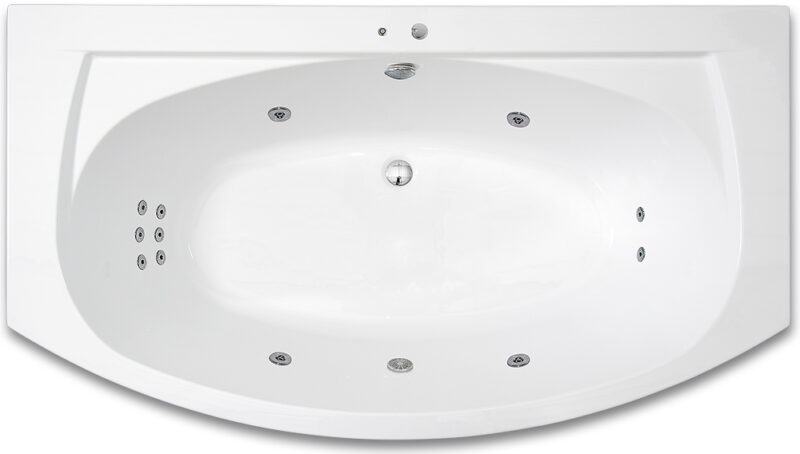 Hydromasážna vaňa TITAN SURF 180x100x65 - PAN04382