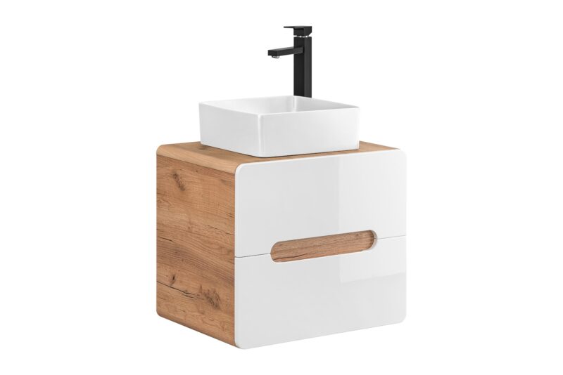 commad - ARUBA WHITE 828-UN-60CM FSC kúpeľňová skrinka - Image 2