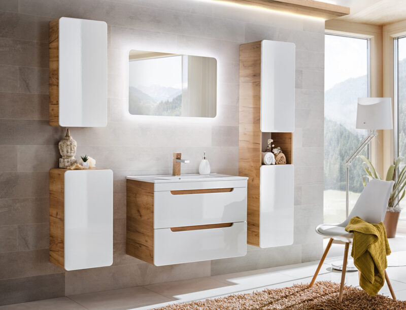 commad - ARUBA WHITE 830 FSC kúpeľňová skrinka - Image 3