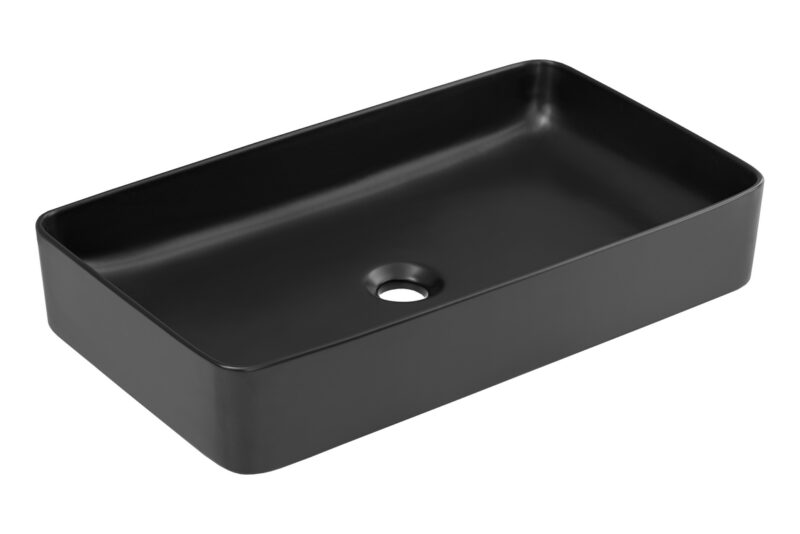 commad - 6275 SLIM 60 BLACK DP umývadlo na dosku