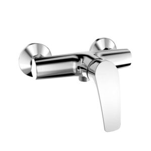 Mereo, Sprchová nástenná batéria, Eve, bez príslušenstva, 150 mm, chróm CBV60103