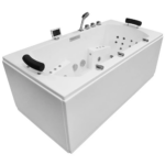 M-SPA - Kúpeľňová vaňa s hydromasážou 200 x 90 x 70 cm