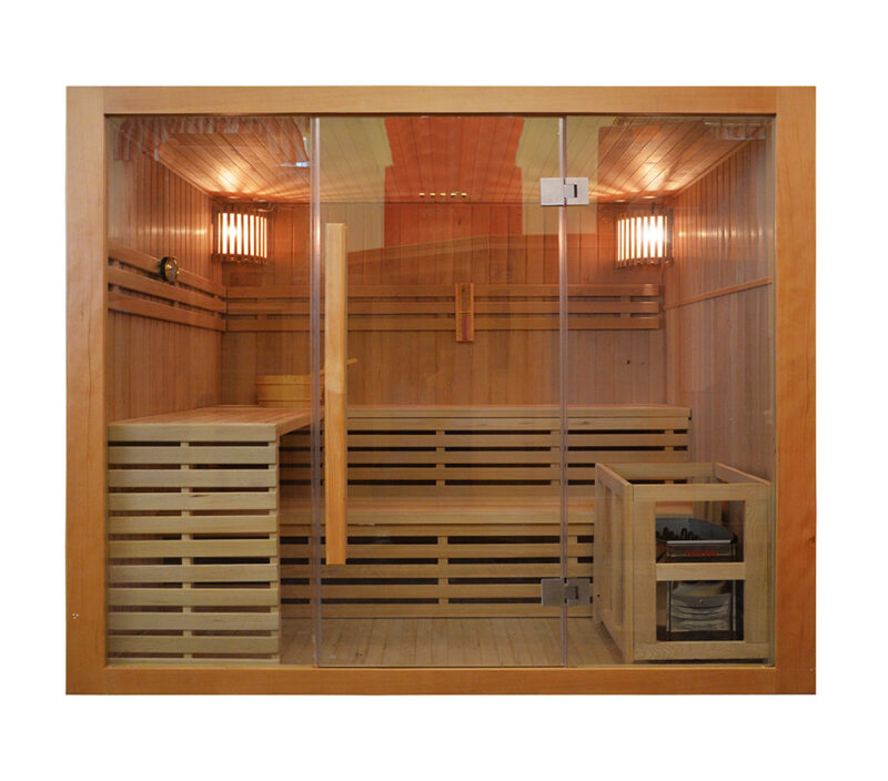 M-SPA - Suchá sauna s pecou 200 x 180 x 200 cm