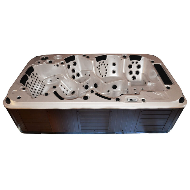 7-miestna záhradná vírivka Jacuzzi M-Spa 819 biela + TV - 380x220x98cm - Image 2