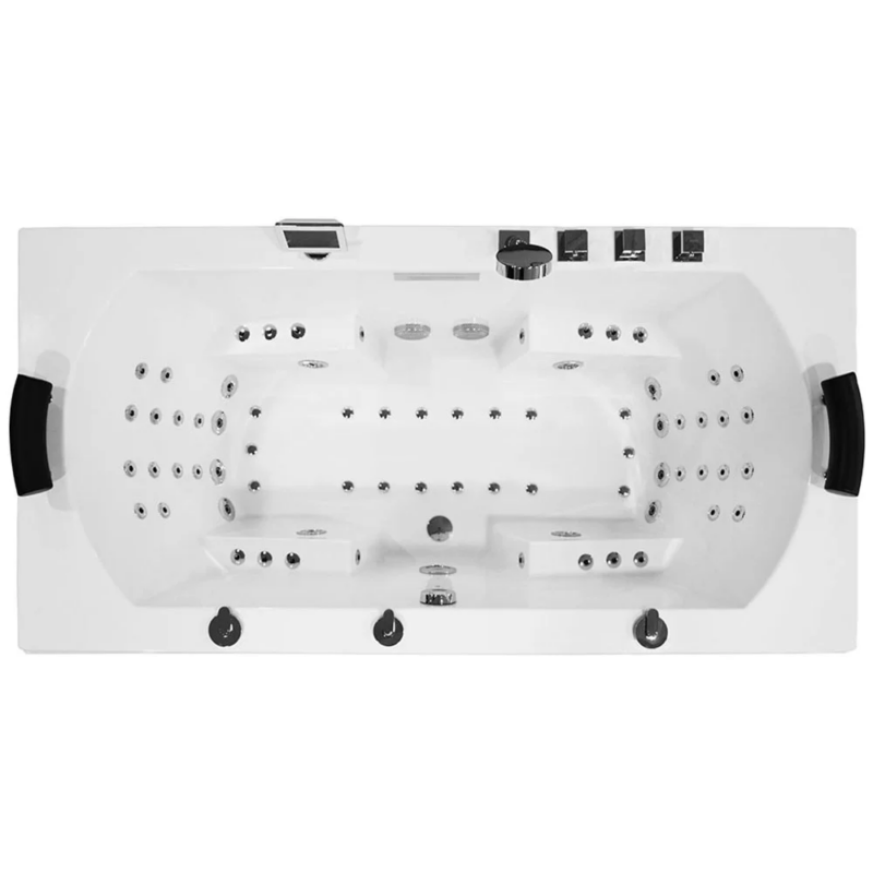 M-SPA - Kúpeľňová vaňa s hydromasážou 200 x 90 x 70 cm - Image 2