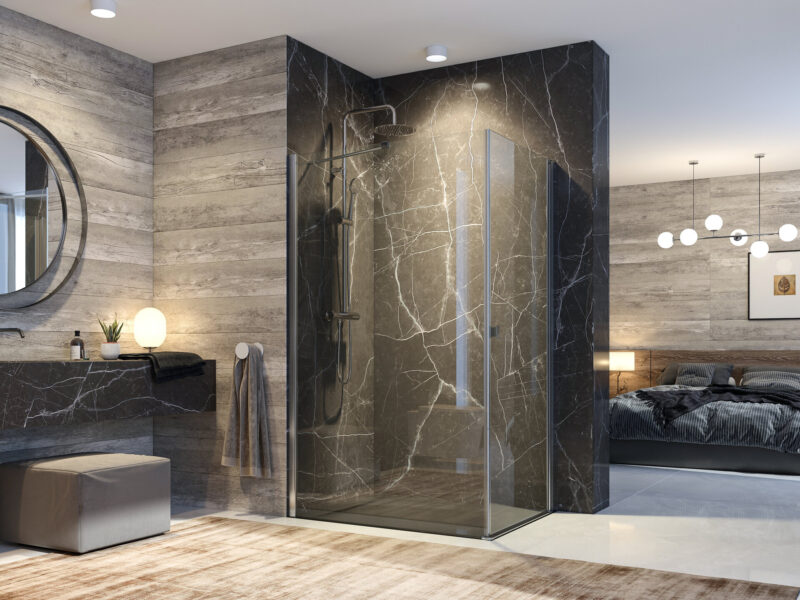 Aquatek - GLASS R31 obdĺžnikový sprchový kút 120 x 90, sklo frost - Image 2