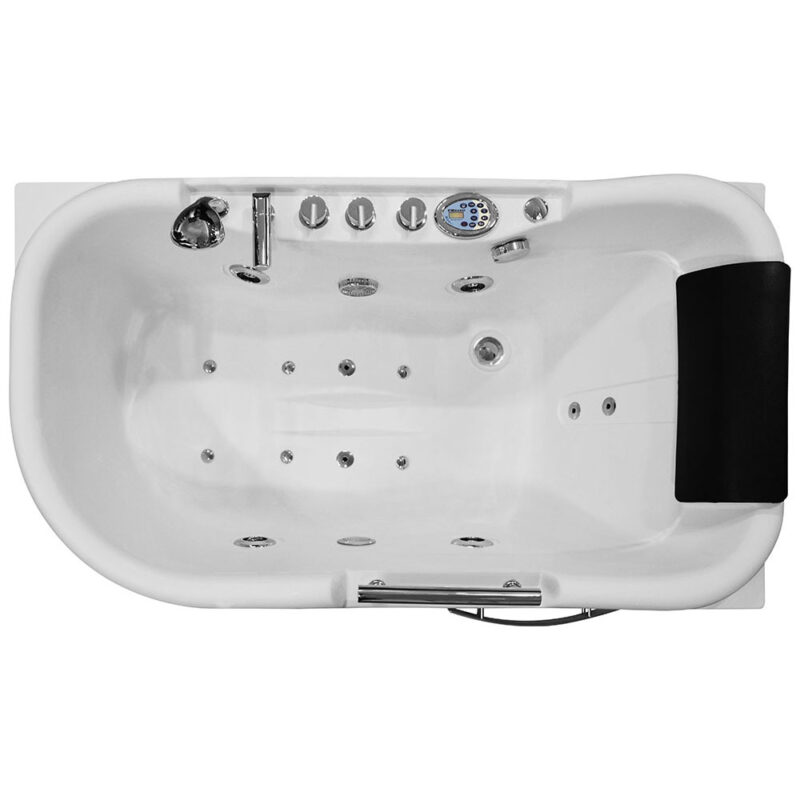 M-SPA - Pravá kúpeľňová vaňa SPA s hydromasážou 140 x 87 x 67 cm - Image 2