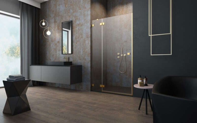 Sprchové dvere ESSENZA PRO GOLD DWJ 90 ľavé - Image 2