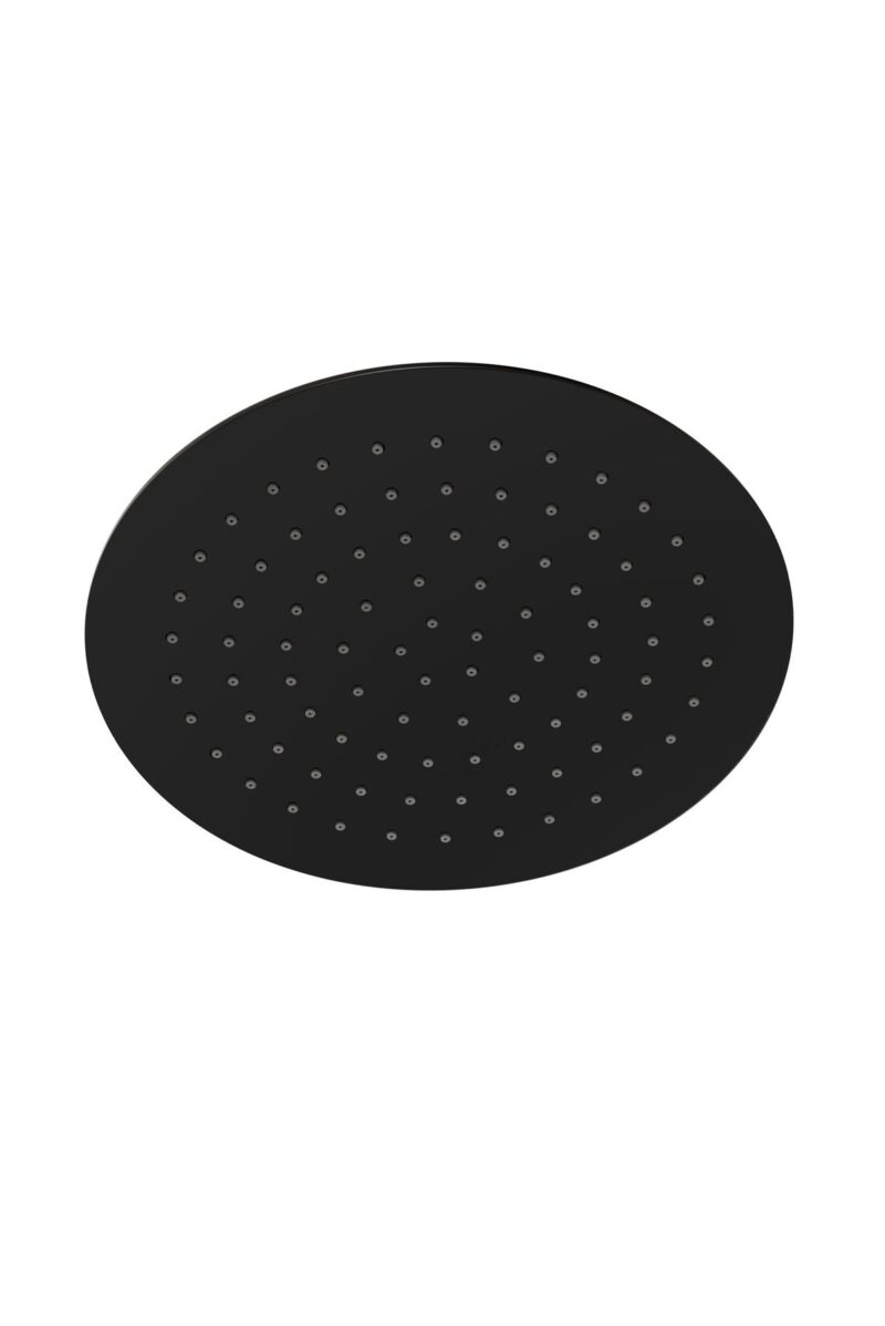 Corsan - Sprchová hlavica CMDO25BL SLIM, čierna okrúhla, 25 cm - Image 3