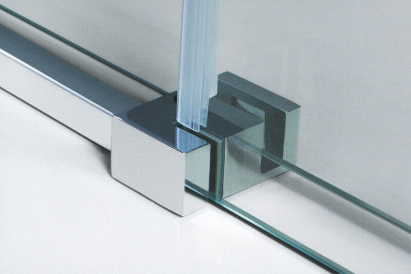 Aquatek - DYNAMIC A4 štvorcový sprchový kút 100 x 100, sklo grapé - Image 3