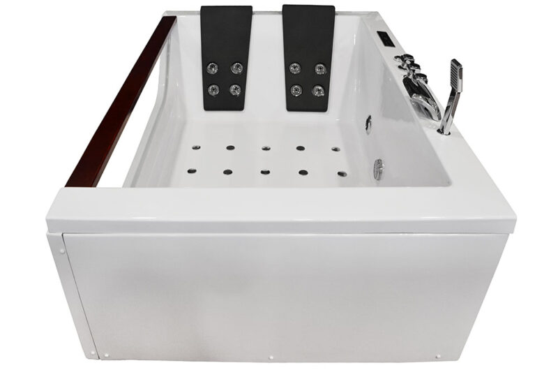 M-SPA - 8008 Ľavá hydromasážna vaňa 180 x 120 x 62 cm - Image 4
