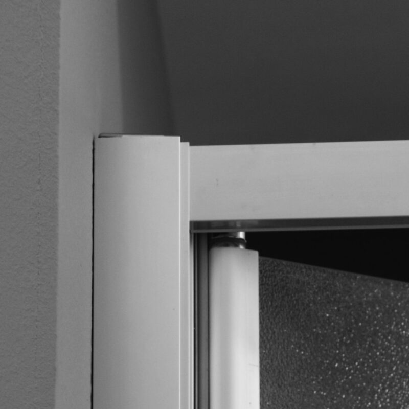 Aquatek - Sprchové dvere DYNAMIC B6 100, PROFIL CHRÓM - SATIN, SKLO GRAPE - Image 4
