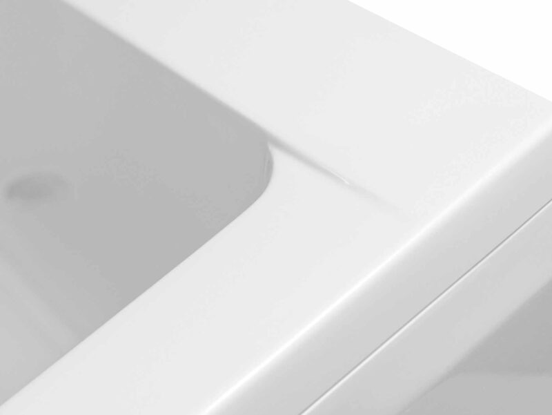 Besco QUADRO - akrylátová vaňa 170x75 cm (#WAQ-170-PK) - Image 5