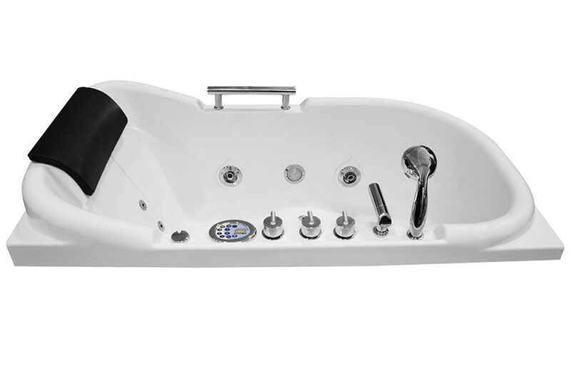 M-SPA - Pravá kúpeľňová vaňa SPA s hydromasážou 140 x 87 x 67 cm - Image 6