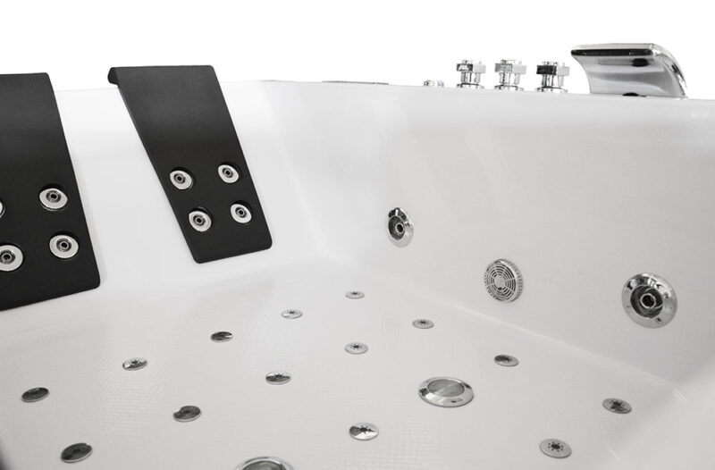 M-SPA - 8008 Ľavá hydromasážna vaňa 180 x 120 x 62 cm - Image 7