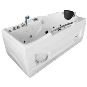 M-SPA - Koupelnová vana s hydromasáží 174 x 88 x 70 cm