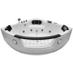 M-SPA - Koupelnová vana TURBO s hydromasáží 152 x 152 x 56 cm