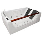 M-SPA - Koupelnová vana s hydromasáží 180 x 120 x 61 cm