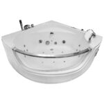 M-SPA - Koupelnová vana s hydromasáží 135 x 135 x 63 cm