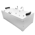 M-SPA - TURBO PLUS koupelnová vana s hydromasáží 180 x 90 x 61 cm