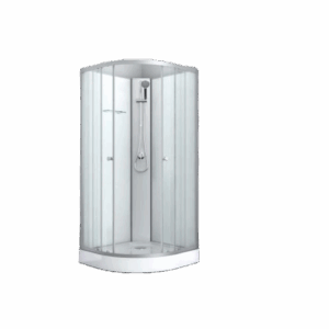 Sanotechnik - IDEA 1 - sprchový box čtvrtkruhový - 80 x 80 x 204 cm