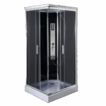 Sanotechnik - Sprchový kout TREND - čtvercový s hydromasáží 90 x 90 x 210 cm