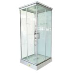 Sanotechnik - TWIST 1 - Rohový sprchový kout s hydromasáží 80 x 80 x 215 cm