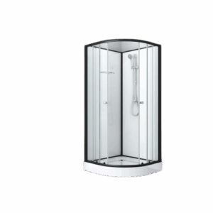 Sanotechnik - BELA 1 - sprchový box čtvrtkruhový - 80 x 80 x 204 cm