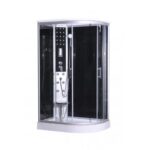 Sanotechnik - VARIO - Hydromasážní sprchový kout 80 x 120 x 215 cm (levý)