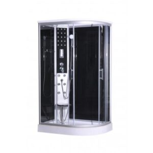 Sanotechnik - VARIO - Hydromasážní sprchový kout 80 x 120 x 215 cm (levý)