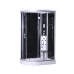 Sanotechnik - VARIO - Hydromasážní sprchový kout 80 x 120 x 215 cm (pravý)