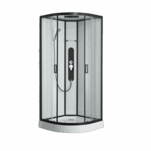 Sanotechnik - SKY 1 - Čtvrtkruhový sprchový kout s hydromasáží, 90 x 90 x 225 cm