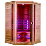 Sanotechnik - APOLLO Infrasauna pro 2 osoby 130 x 130 cm