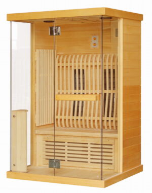 Sanotechnik - LUNA Infračervená sauna pro 2 osoby 124 x 104 x 200 cm