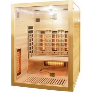 Sanotechnik - OPEN - infrasauna pro 3 osoby 150 x 120 x 200 cm