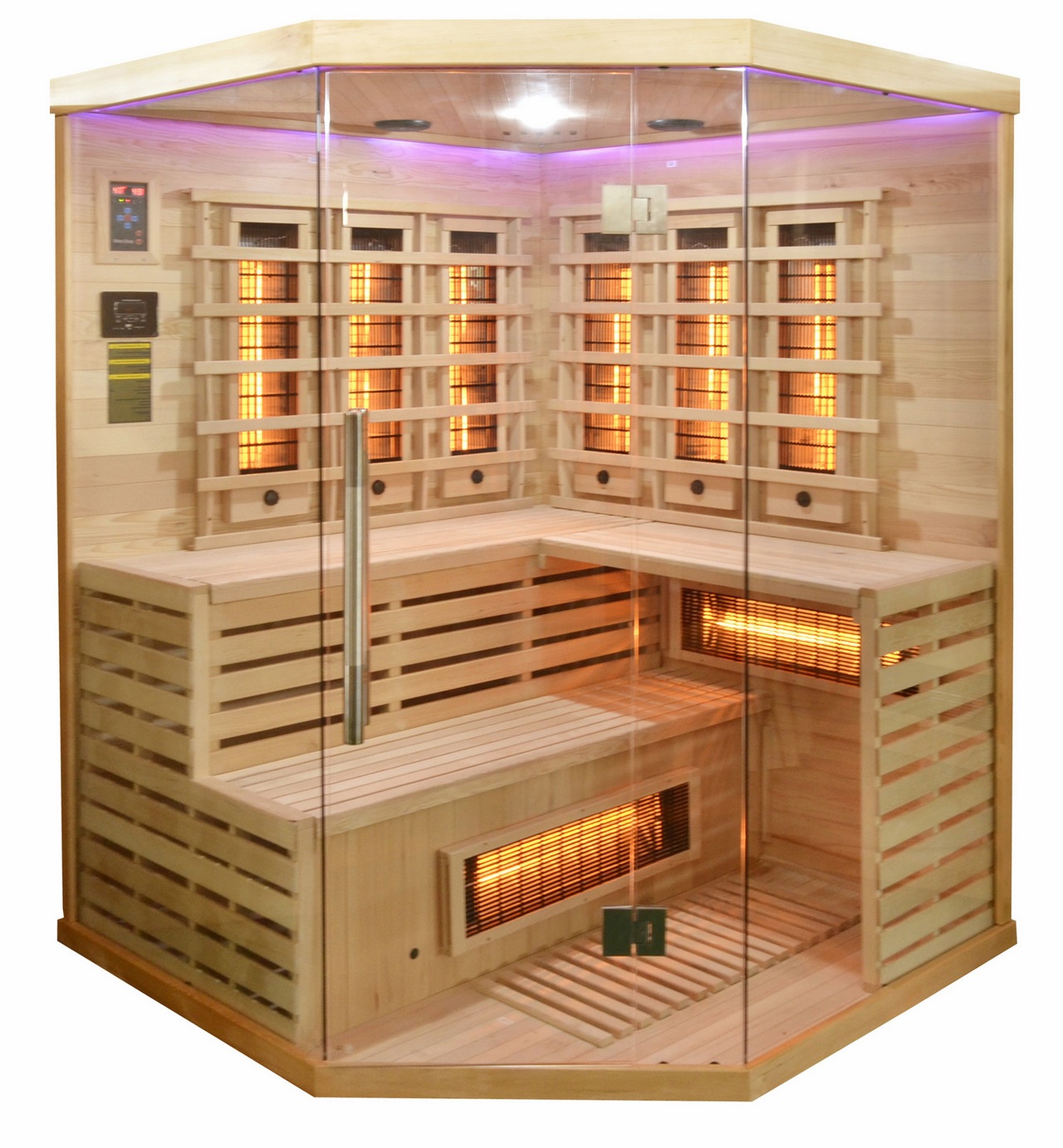 Sanotechnik - DELUXE - infrasauna pro 4 osoby 150 x 120 x 200 cm