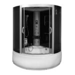 M-SPA - Kabinová SPA vana s hydromasáží a funkcí parní sauny 135 x 135 x 220 cm