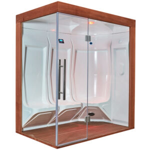 M-SPA - Parní sauna pro 3 osoby 118 x 195 x 210 cm pravá