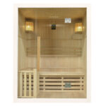 M-SPA - Suchá sauna bílá 150 x 120 x 190 cm 3,5 kW