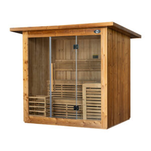M-SPA - Zahradní sauna CLASSIC 200 x 150 x 200 cm
