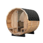 M-SPA - Záhradní sudová sauna 180 cm x Ø 210 cm