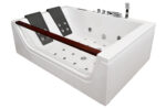 M-SPA - 8008 Levá hydromasážní vana 180 x 120 x 62 cm