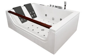 M-SPA - 8008 Levá hydromasážní vana 180 x 120 x 62 cm