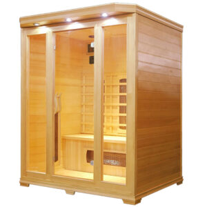 M-Spa - Infrasauna křemen 3 osoby 155 x 125 x 190 cm