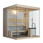M-SPA - Suchá sauna s kamny 220 x 180 x 210 cm 6kW