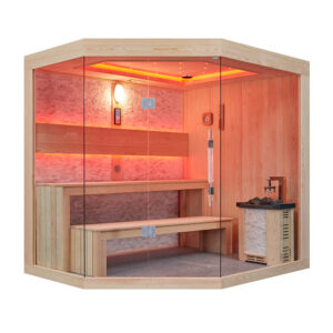 M-SPA - Suchá sauna s kamny 220 x 180 x 210 cm 6kW