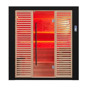 M-SPA - Suchá sauna s kamny 200 x 170 x 210 cm 6kW