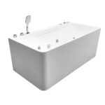 M-SPA - Volně stojící koupelnová vana SPA s hydromasáží 170 x 80 x 58 cm